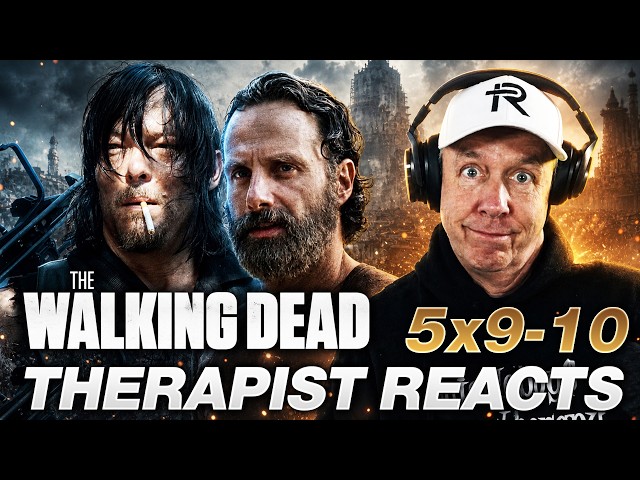 The Walking Dead S5 Ep 9-10 | First Time Watching | Therapist REACTS