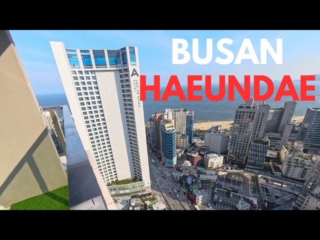 Busan 360* - Haeundae Birdseye View 4KHD ASMR 2025
