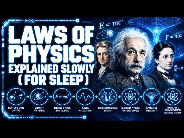 The Laws of Physics Are Not Actually Rules — Explained Slowly (For Sleep)