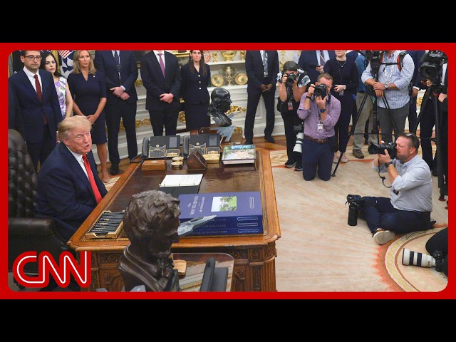 Trump says he's banning CNN, MS NOW, & Politico from the White House