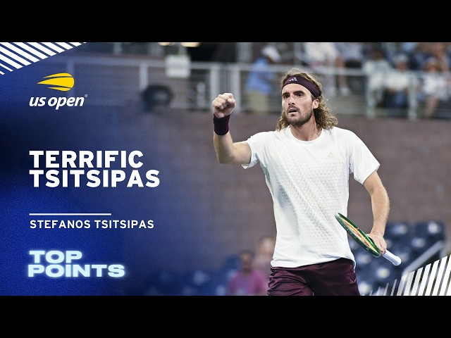 Stefanos Tsitsipas' Top Points of the Tournament | 2026 US Open