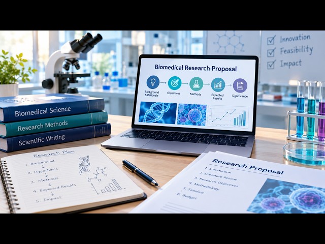 Planning and Designing a Biomedical Science Research Proposal (18 Minutes Lecture)