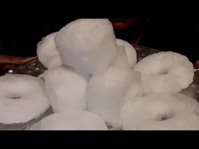 THROWBACK THURSDAY | REFROZEN DONUTS & BLOCKS BIG BITE CRUNCHES #iceasmr