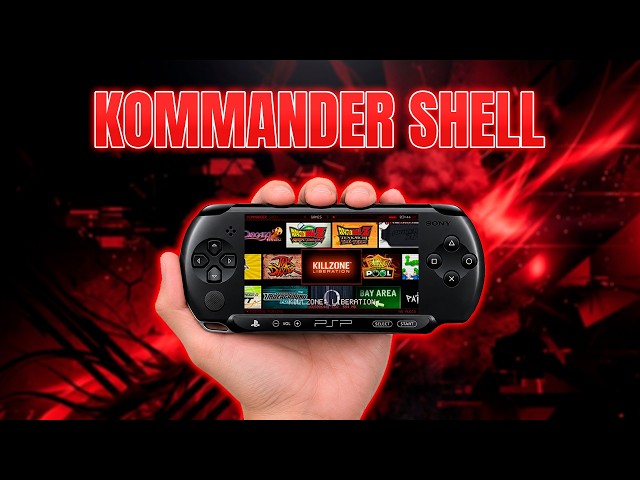 The BEST Interface for PSP in 2026? | Kommander Shell