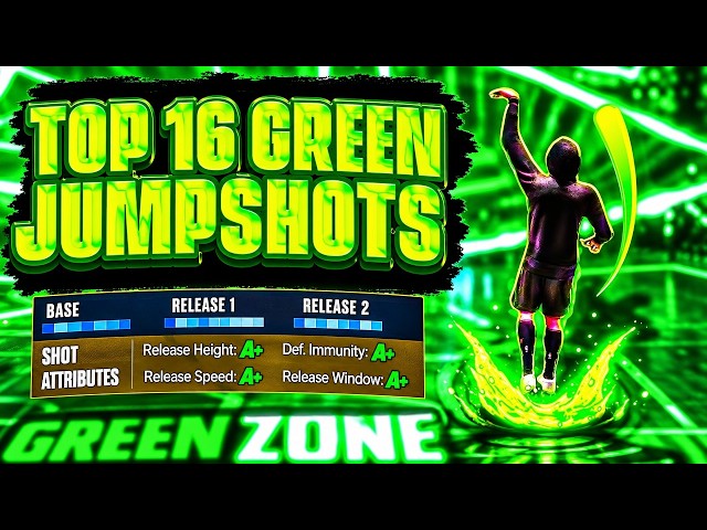 BEST JUMPSHOTS for EVERY HEIGHT & THREE POINT RATING on NBA 2K27 | TOP 16 BIGGEST GREEN WINDOW SHOTS