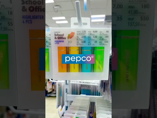 Disney Stitch Yellow And Blue Pencils Box Stacked On Store Shelves ✏️💙 #pepco
