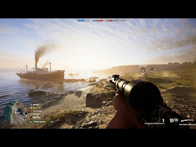 Gallipoli: Cape Helles "V" Beach Multiplayer gameplay (No Commentary)