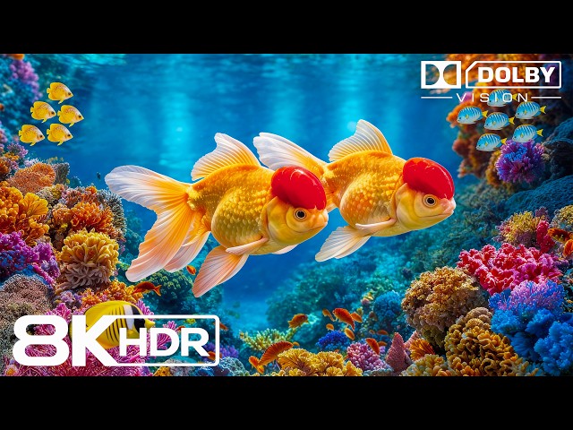 Exotic Sea Life & Captivating Aquatic Beauty in 8K HDR | Dolby Vision™