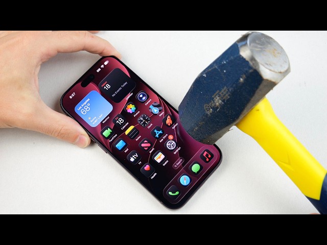 iPhone 18 Pro Hammer & Knife Scratch Test!