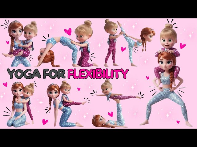 🌈Kids Yoga for Better Heath YOGA Mobility Partner for Kids | Calm Down Before Bed | Yoga Galaxy Kids