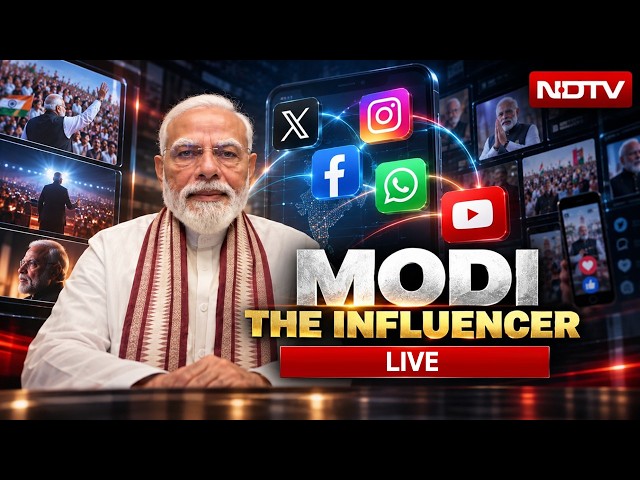 PM Modi LIVE | How PM Modi Mastered The Language Of Reels, Podcasts And Creator Culture | LIVE