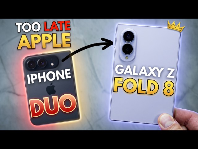 EVERY WAY the Z Fold 8 is BETTER than the iPhone Duo!