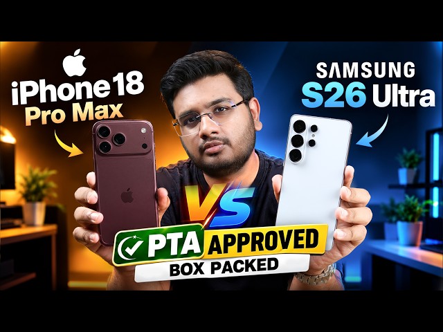 iPhone 18 Pro Max Vs Samsung S26 Ultra | We Have A Winner !!