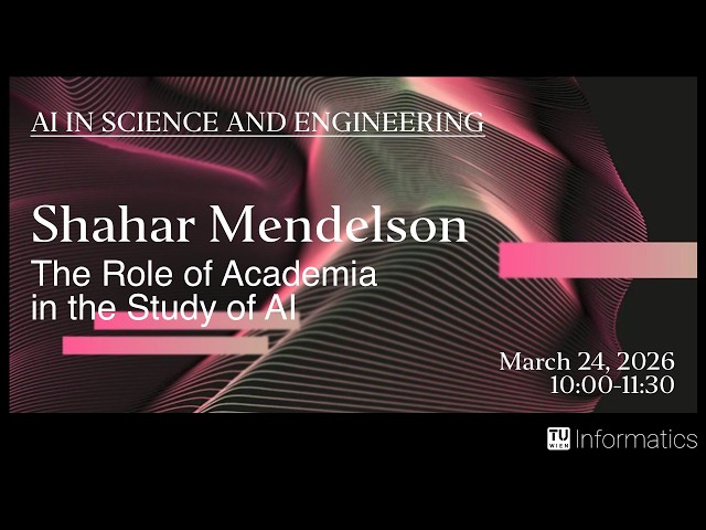 AI in Science and Engineering: Shahar Mendelson