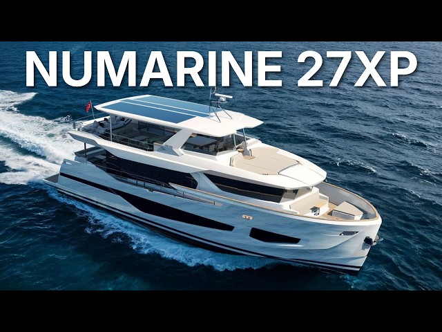 Touring the PREMIERE of the Numarine 27XP | Full Yacht Walkthrough