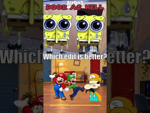 Wawario Luigova edit battle  #wario #wawario #waluigi #mario