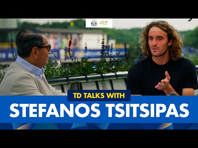 Tournament Director Talks With Stefanos Tsitsipas 🗣️