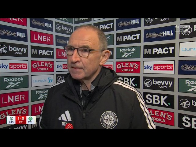 "BEST Win Of The Season"+ AJ Hamstring? Martin O'Neill Bullish Post Match Reaction | Hibs 1-2 Celtic