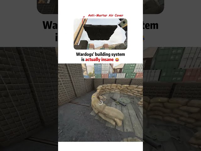 Wardogs' building system is actually insane 😂- WARDOGS