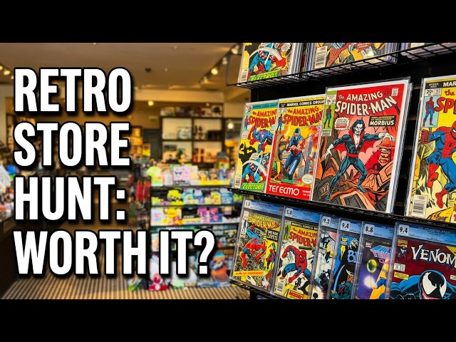 Went to a Retro Store in Riverhead Long Island searching for Comic Books! Was it worth the trip?