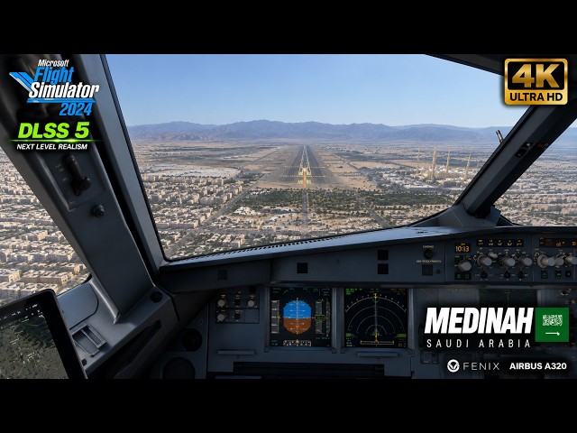 DLSS 5 | NEXT-LEVEL REALISM in Medinah! 🇸🇦🔥 | MSFS 2024