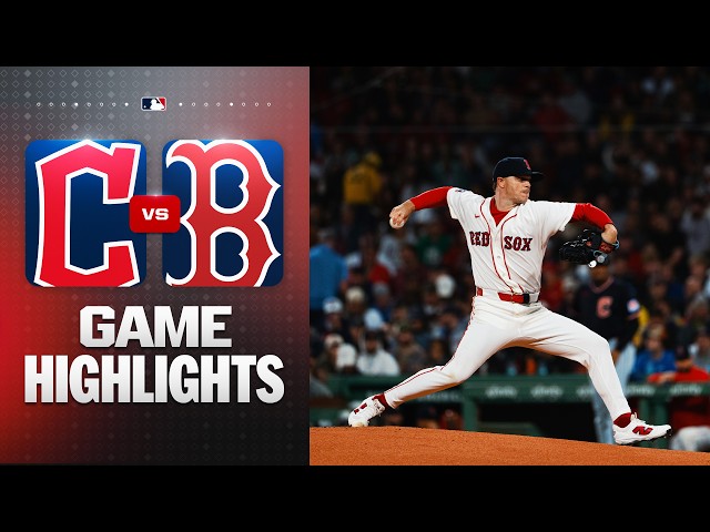 Guardians vs. Red Sox Game Highlights (9/23/26) | MLB Highlights