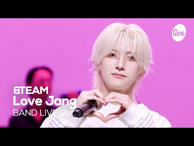 [4K] &TEAM “Love Jang” Band LIVE [it's Live] K-POP live music show