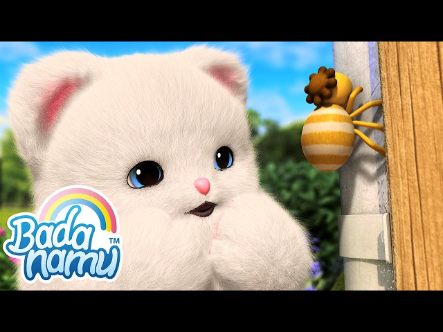 Itsy Bitsy Spider Nursery Rhymes | Badanamu | Learning Songs For Kids ⭐