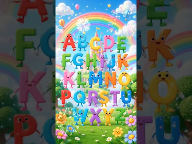 ABC Song A to Z | ABCD Alphabet Song for Kids | Learn A to Z | 3D Animated ABC Song