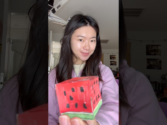 Paper watermelon tutorial 🍉