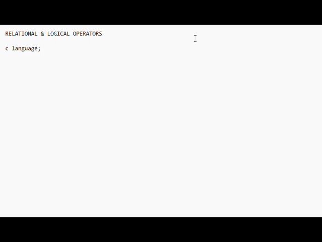 C Language | BIT | Bannari Amman Institute of Technology | Lebin Kumar R | C Programming | C learn