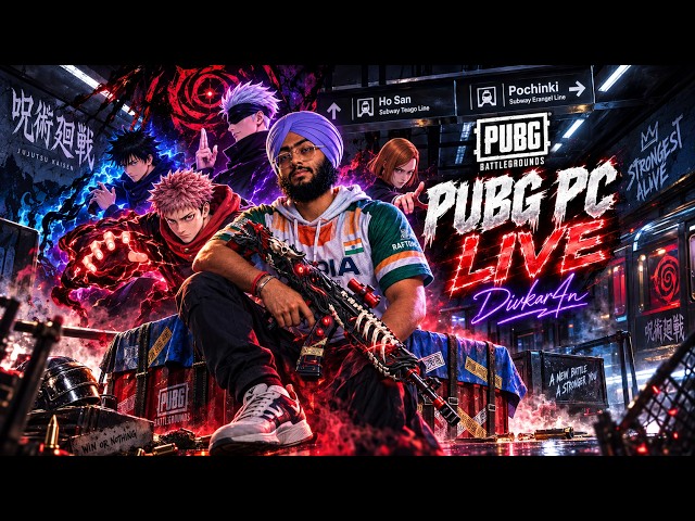 PUBG PC Live India | Jujutsu bhai Kaisen hai | #PUBGPC #PUBGIndia #Battlegrounds