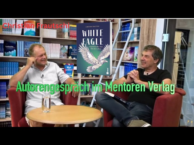 Christian Frautschi at Mentoren Verlag, conversation with Volker Pietzsch