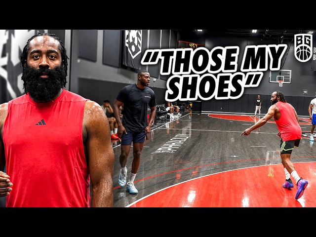 James Harden GOES OFF in Private Runs! NBA MVP VS. OVERSEAS PROS Gets Intense!