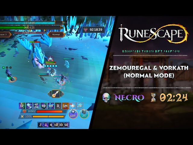 Zemouregal & Vorkath (Normal Mode) (Necromancy) | RuneScape Mobile PVM