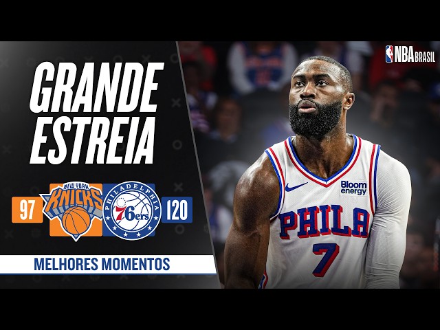 Jaylen Brown makes strong Sixers debut against the Knicks in the NBA Preseason | Highlights