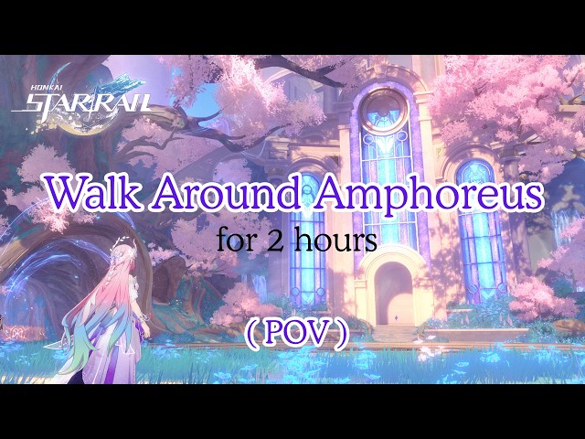 Amphoreus Ambient Walk in 4K | Honkai: Star Rail Music & Ambience 3.7