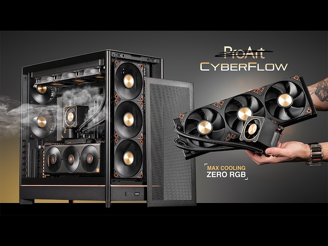 Low cost PC cooling just peaked... | Gaming & Creator PC Build | Montech CyberFlow Core