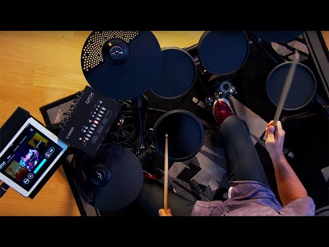 Yamaha DTX452K Electronic Drum Set - Demo with Michael Jones