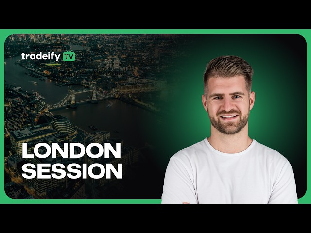 LONDON SESSION LIVE! | Tradeify TV | FRIDAY 9/25/26