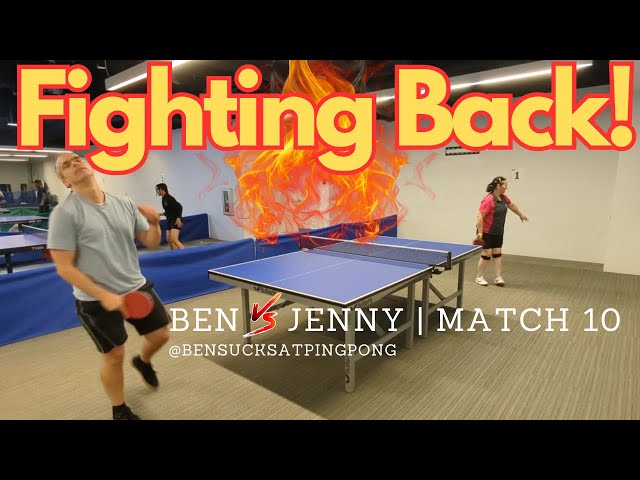 Making Progress! How I Improved Against Jenny’s Aggressive Play 🏓💪
