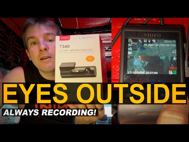 Using a Viofo Dashcam as an Always-On Security Cam