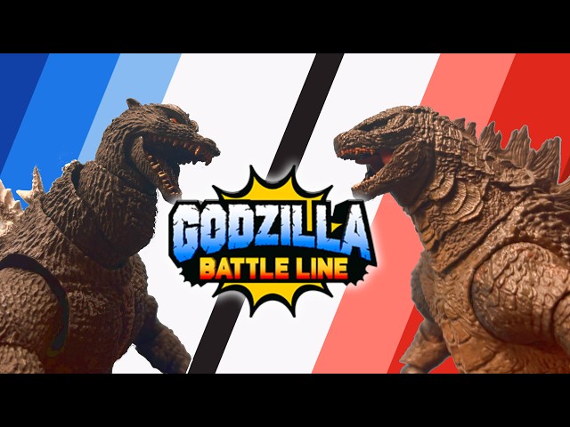 a normal godzilla battle line video