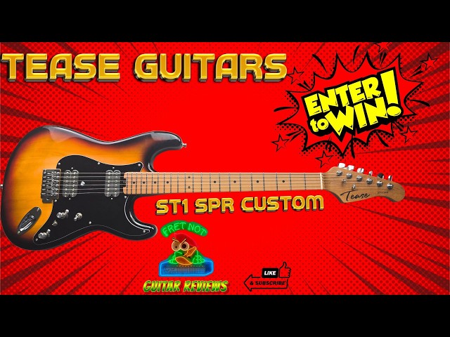 Tease Guitars Review: A Custom ST1 SPR Guitar!