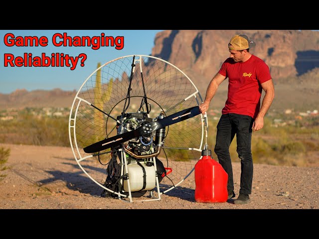 I FINALLY Got A FOUR STROKE Paramotor!