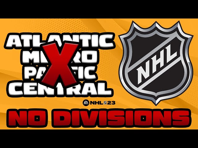 What if the NHL had no divisions or conferences? (NHL 23)