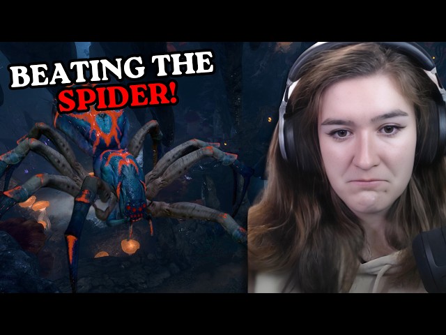 Fighting the BIGGEST SPIDER | Baldurs gate 3 [Part 16]