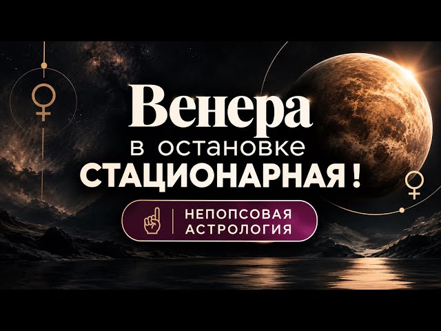 Октябрь-ноябрь Венера в остановке. Что  несет для каждого знака зодиака ?