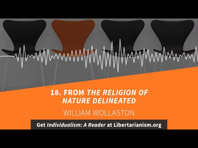 18. From The Religion of Nature Delineated | Individualism: A Reader