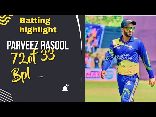 Parveez Rasool  72(33 Kohinoor  of Jammu and Kashmir